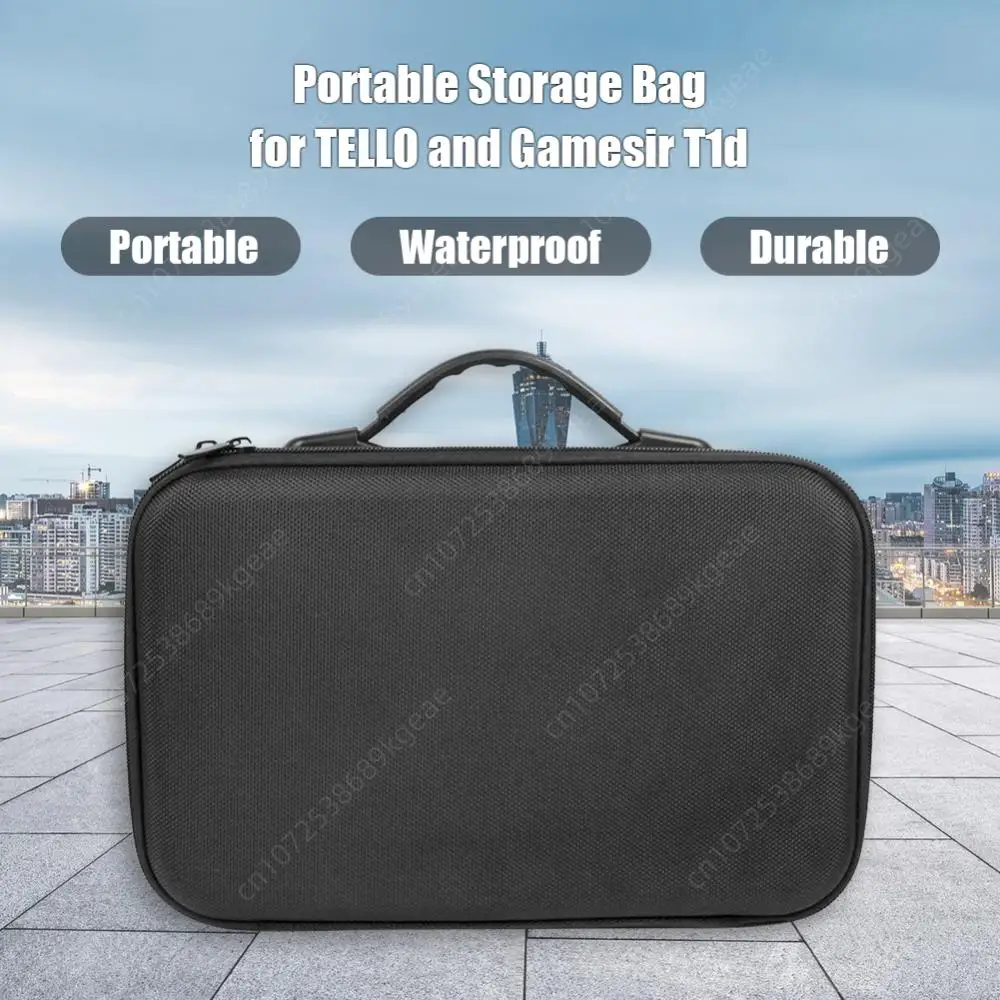 Storage Bag Portable Carrying Case Remote Controller Compact and Portable Carry Convenient for DJI Tello Gamesir T1d