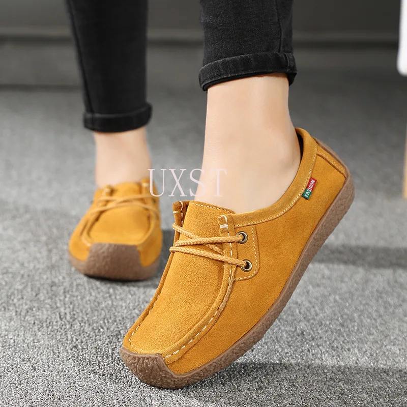 

Women's Fashion Shoes Low Cut Round Toe Flat Toe Grandma Shoes Comfortable and Casual Versatile Flat Shoe 35-42