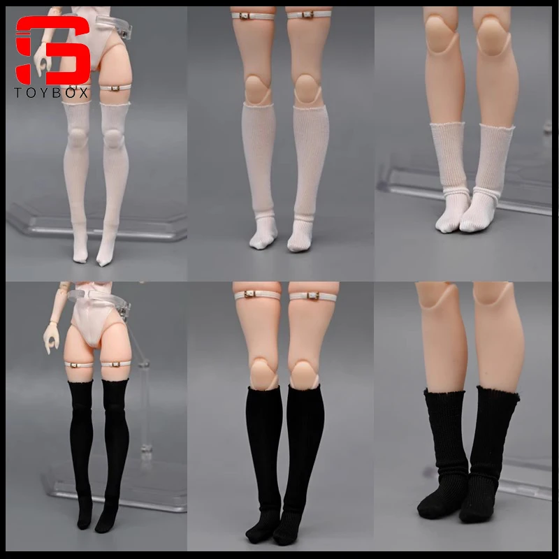 Em estoque 1/12 escala feminina meias de seda gelo meias roupas modelo acessórios caber 6 ''soldado figura ação corpo bonecas