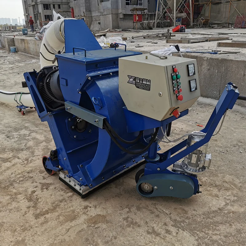 China High Quality Pavement Shot Blaster Equipment Supplier 270 Concrete Road Surface Shot Blasting Machine Floor Sandblaster