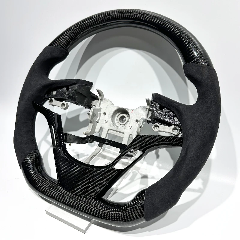 

For Coupe Haute Couture Auto Accessories Carbon Fiber Leather Car Steering Wheel for Hyundai Genesis Coupe Quality New 2010-2016