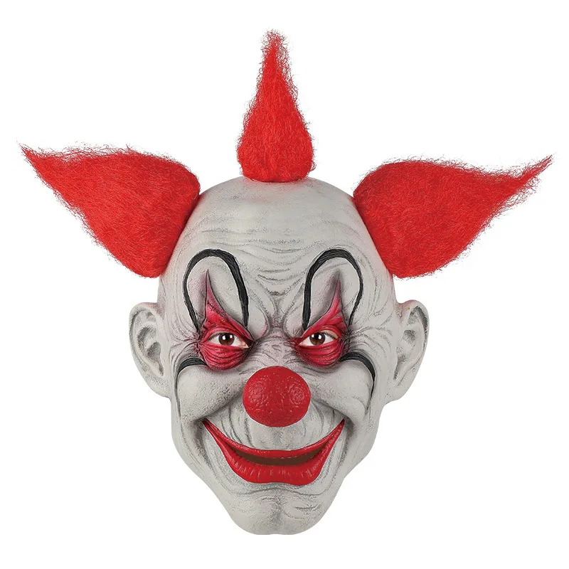 

The Dark Knight Joker Cosplay Mask Halloween Party Unisex Adult Latex Mask Head Cover Party Performance Stage Props