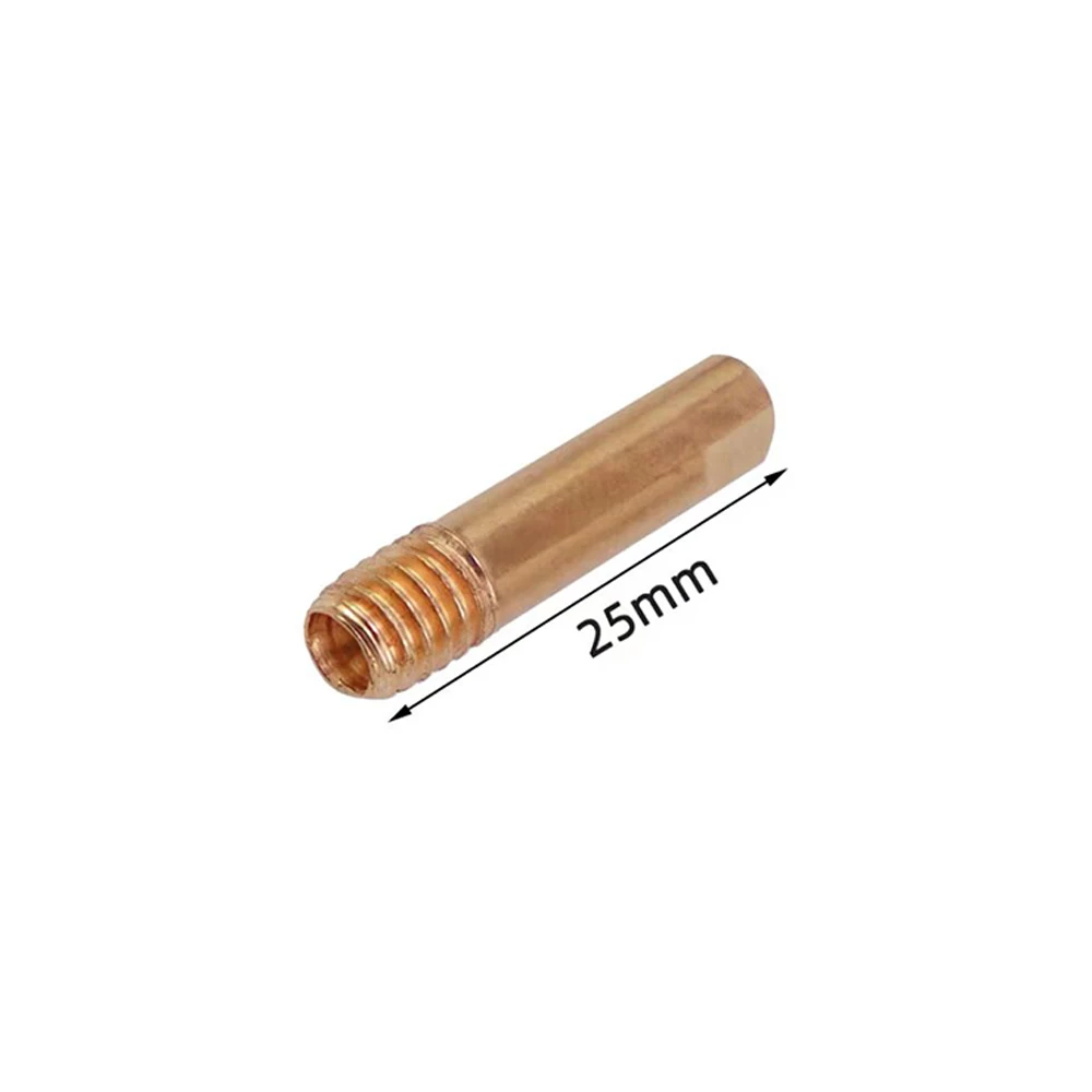 8Pcs 15AK MIG MAG Welding Torch Consumables 0.8/1.0/1.2mm Gas Ceramic Nozzle Tip Holder Contact Tips Insulating sleeve