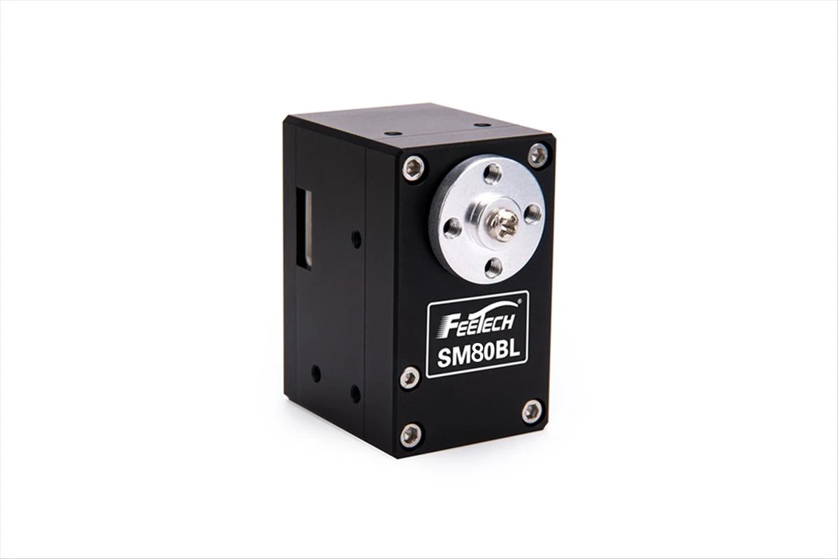 Feetech SM-80BL-C002 24V Serial Port Smart Bus Servo 85kg RS485 Serial Control High Precision Magnetic Coding Sensor Robot Servo