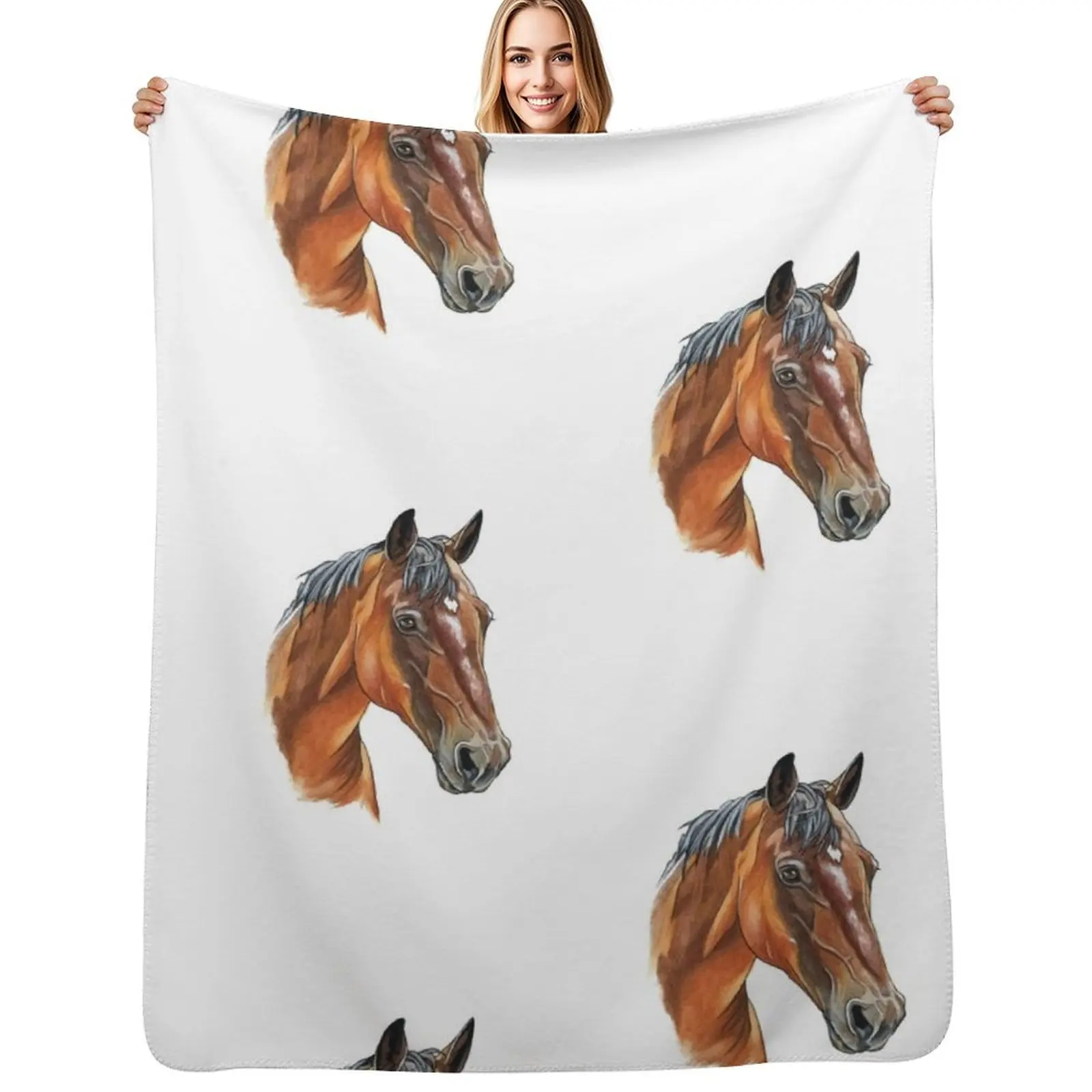 

0375 Throw Blanket Men's Soft Warm Throw Blanket for Couch