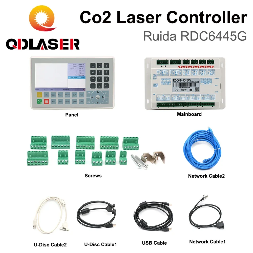 Ruida RDC6445 RDC6445G RDC6445S Laser Controller for Co2 Laser Engraving Cutting Machine Upgrade RDC6442 RDC6442G