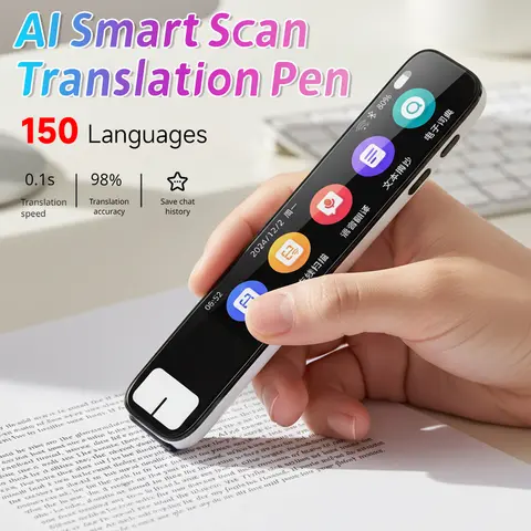 AI Translation Pen 150 Languages AI Scan Smart Translation Pen Offline Translation Point Reading Learning Voice Translator