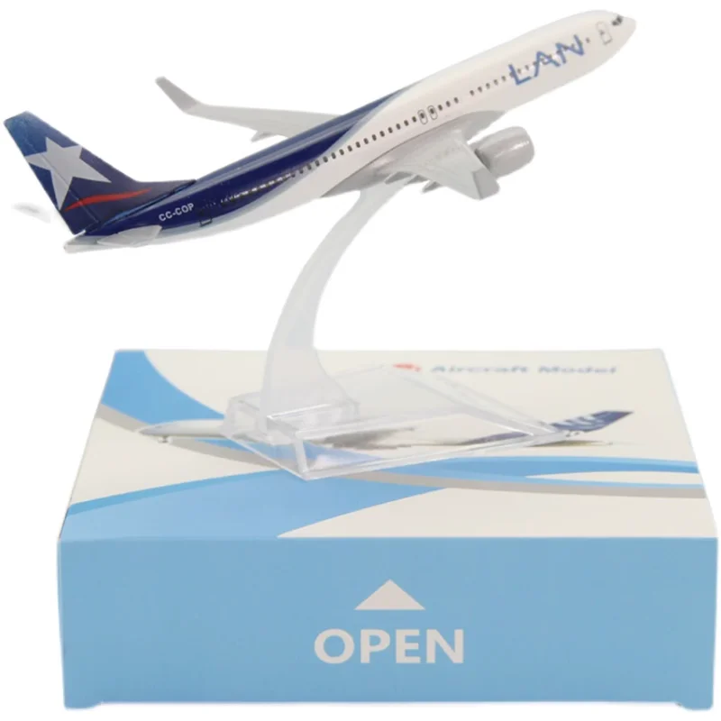 

Diecast Air Chile B737-800 Civil aviation Alloy & Plastic Passenger Jet Model 1:250 Scale Toy Gift Collection Display