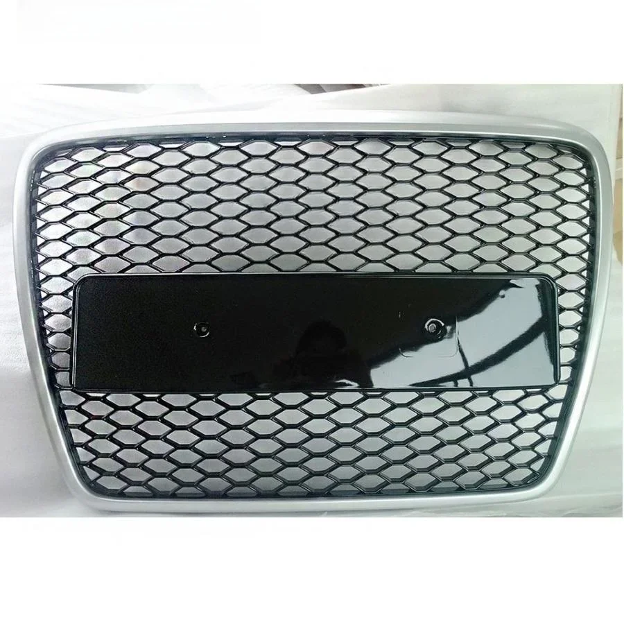 Voor Rs6 Grill Racing Grills Voor Motorkap Grille Auto Voorbumper Grill Centrum Grille Voor A6/S6 C6 2006-2011