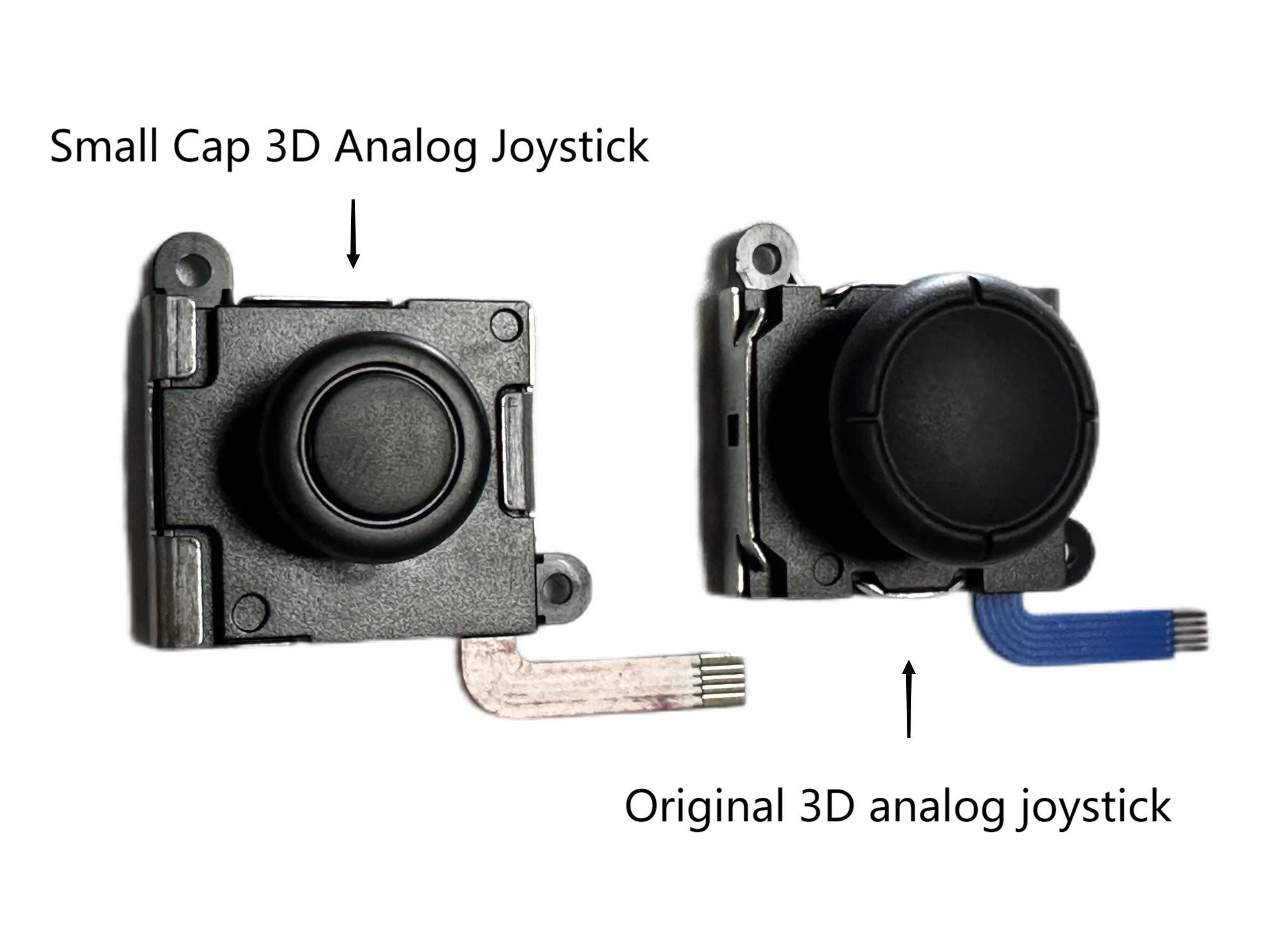 For SWITCH JOYCON LITE OLED Small Cap 3D Analog joysitck Anti-drift smoother Finger Jam-Free Repair Replacement