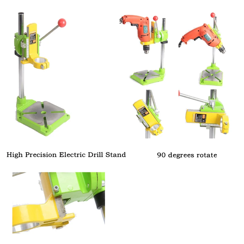 Free shipping Electric power Drill Press Stand table for Drills Workbench Clamp for Drilling Collet 35 43mm