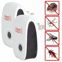 1PCS Enhanced Version Electronic Cat Ultrasonic Anti Mosquito Insect Repeller Rat Mouse Cockroach Pest Reject Repellents