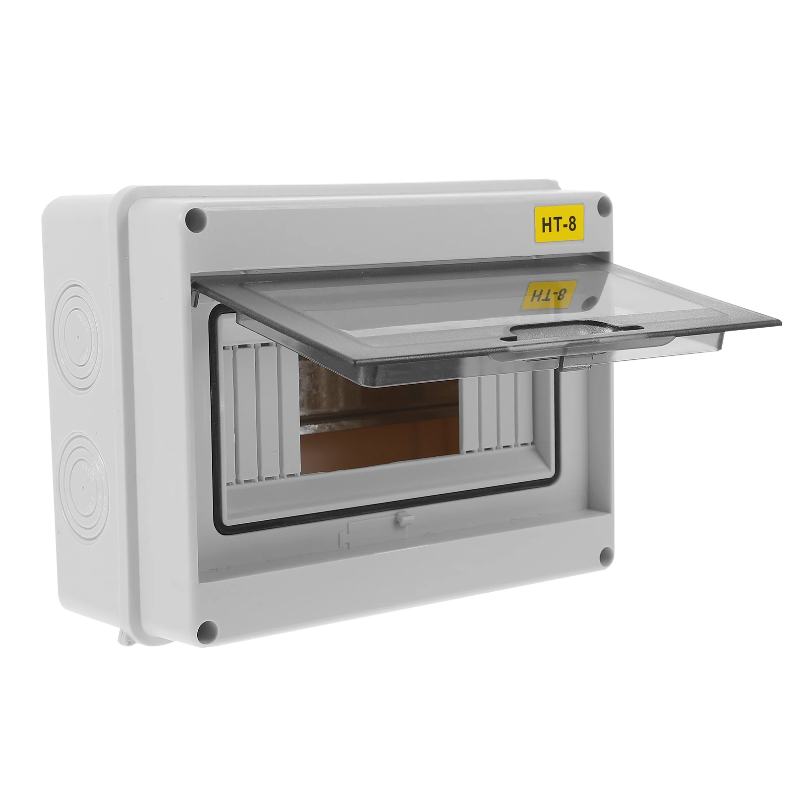 

Waterproof Electrical Junction Box Large Capacity Outdoor Breaker Box Plastic Distribution Panel Ht-8 Durable Cover