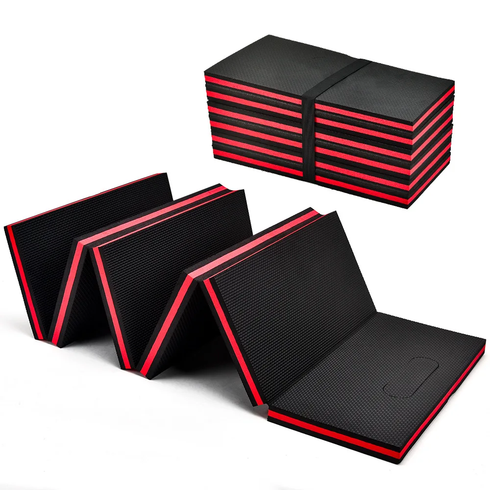 

Foldable Car Mechanics Work Repair Mat Light Weight 1145mm X 400mm X 30mm Thick Thermal & Waterproof Auto Maintenance Camping