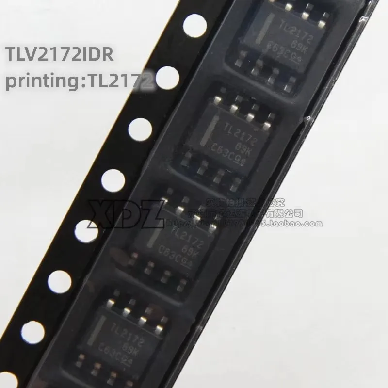 5pcs/lot TLV2172IDR TLV2172I Silk screen printing TL2172 SOP-8 package Original genuine Operational amplifier chip