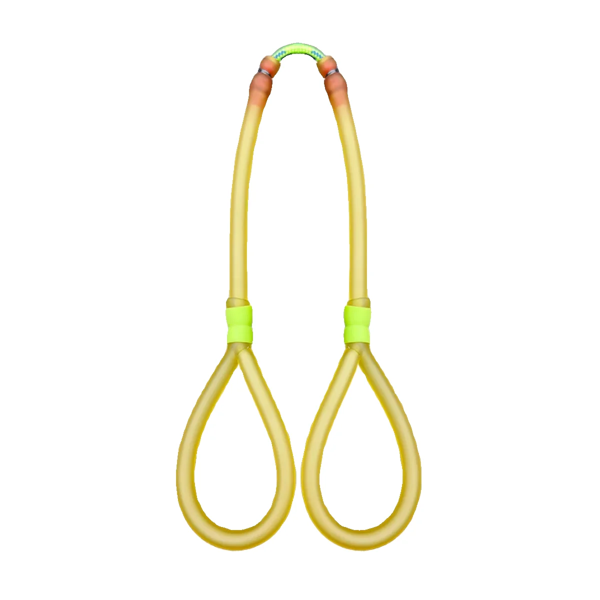 2050 Latex Slingshot Bands 4-2 Layers, Heavy Duty Round Tubing, 7kg Pull Force, Reinforced Dyneema Spear Cord