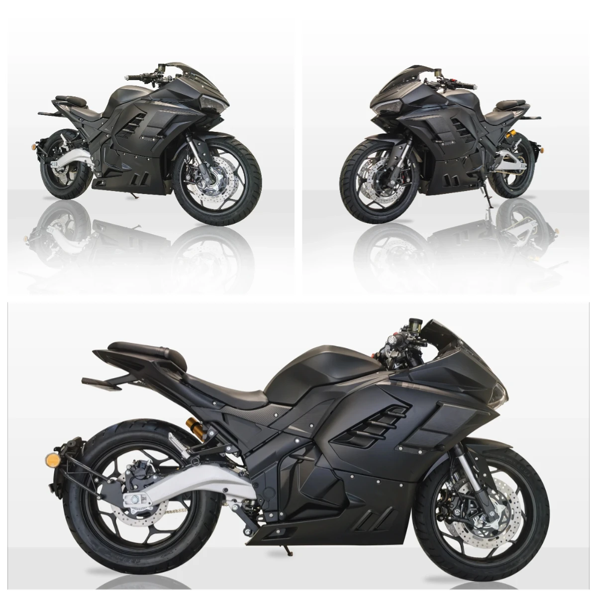 

Электрический мотоцикл с центральным цепным приводом, 4000 Вт, запас хода до 240 км, максимальная скорость 130 км/ч, выгодная цена