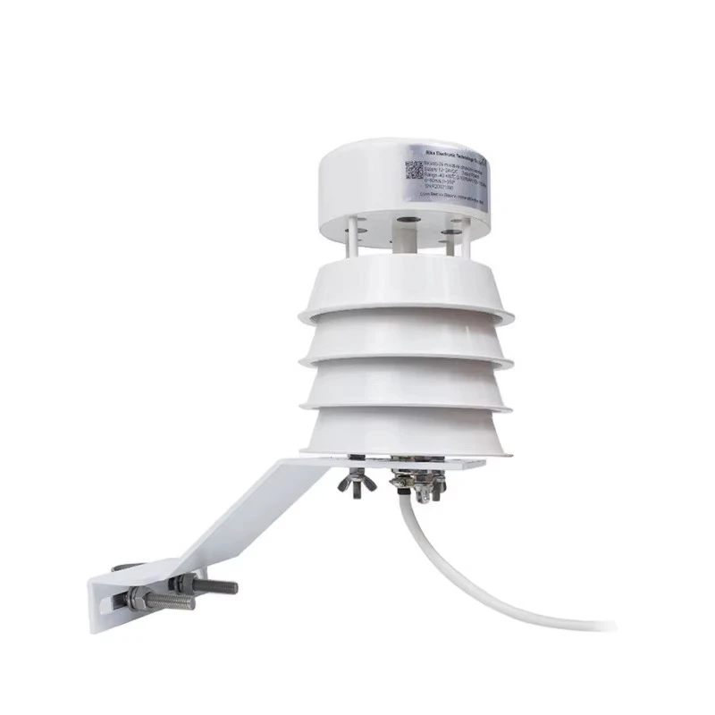 RK900-09 Factory Small RS485 Wireless 5 In1 Ultrasonic Automatic Weather Station With Wind/Ambient Temperature RH