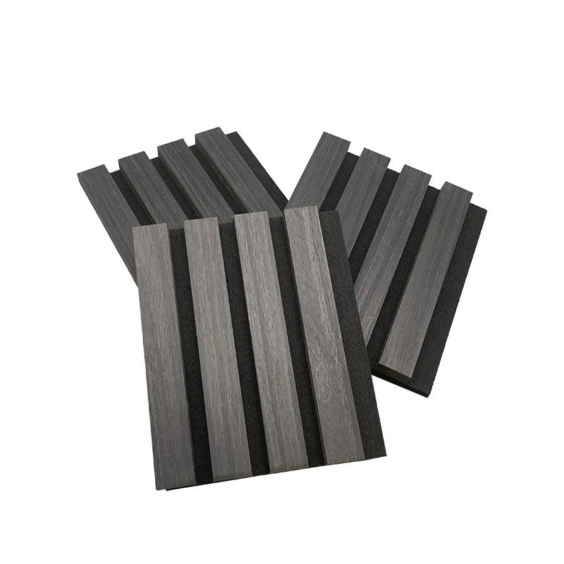 Modern Design Style Mdf Slatwall Slotted Plywood Akupanel Walnut Slat Wall Panel For Decoration Model Design Capability