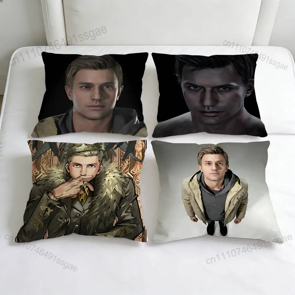 

Horror E-Ethan W-Winters Decorative Square Pillow Cover Soft & Comfortable Pillow Case Sofa Bed Home Decoration