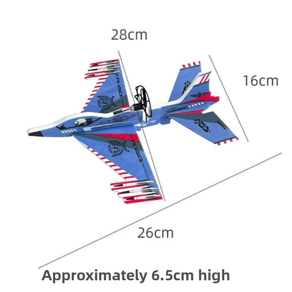 High Quality Random Color Plane Model EPP 28*26*6.5cm Outdoor Foam Airplanes Capacitor
