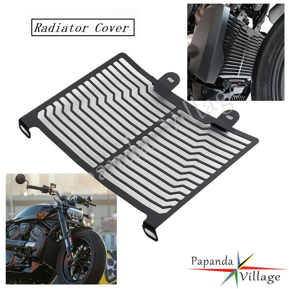 Motorräder Schaukel Arm Abdeckung & Kühler Protector Schutz Wasser Tank Schild Für Harley Sportster S 1250 RH1250 2021 2022 Zubehör