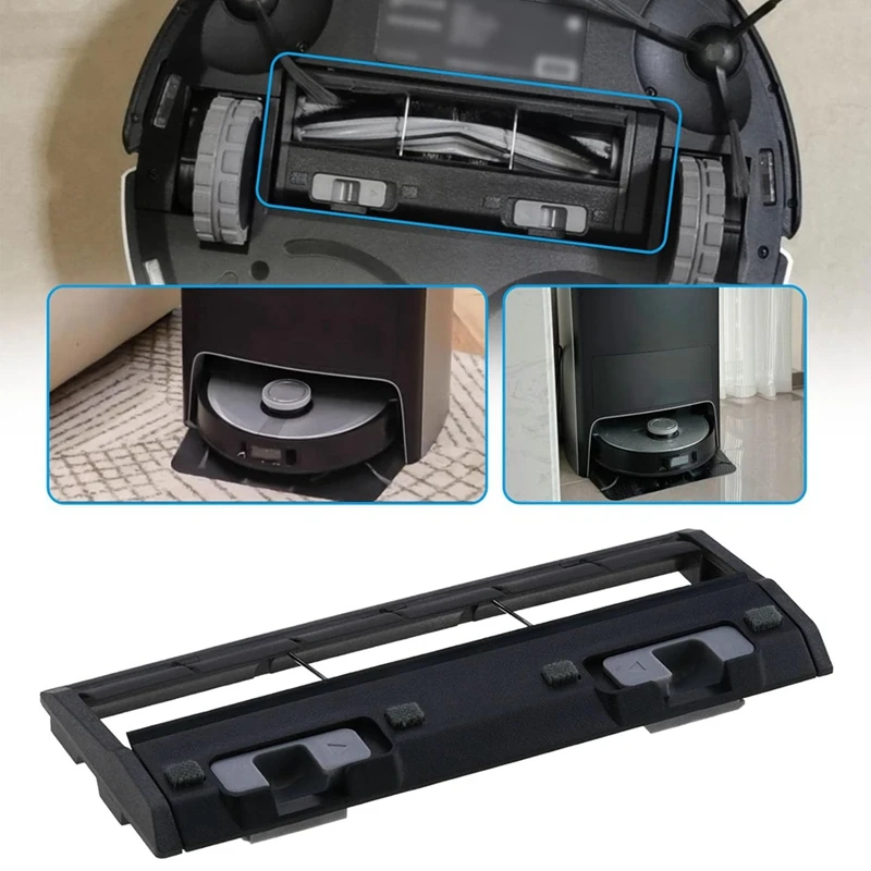 ABPQ-Spazzola Principale Della Copertura Posteriore Per ECOVACS Deebot OZMO X1 T9 T8 N8 N8 Pro T5 N5 DJ65 DX55 Serie Robot Parti di Vuoto