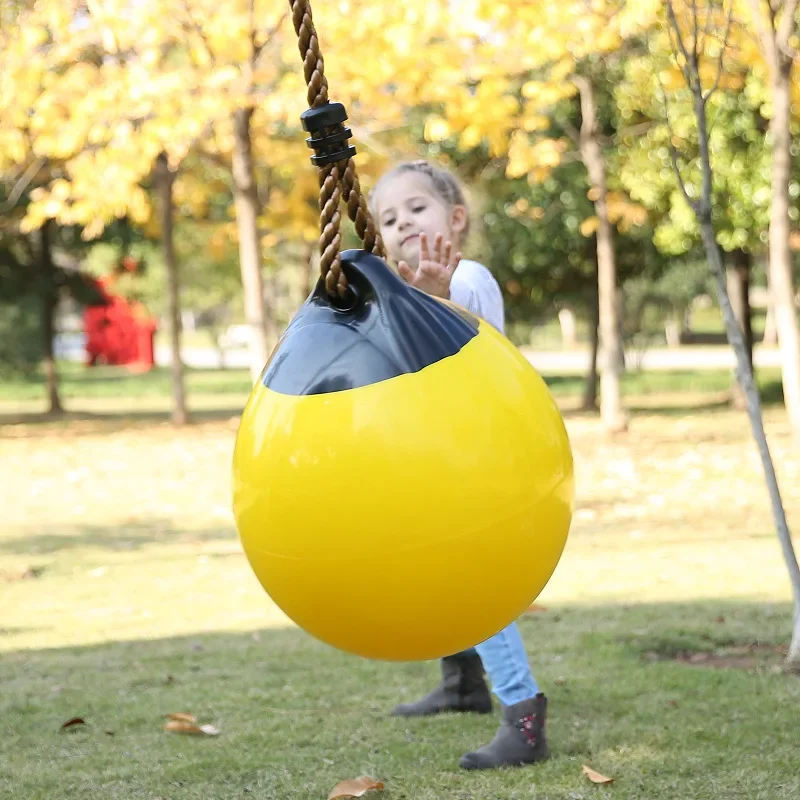 Columpios de pelota inflables para niños, juguetes de Fitness para interiores y exteriores, deportes, ejercicio seguro de llevar, conveniente para entretenimiento