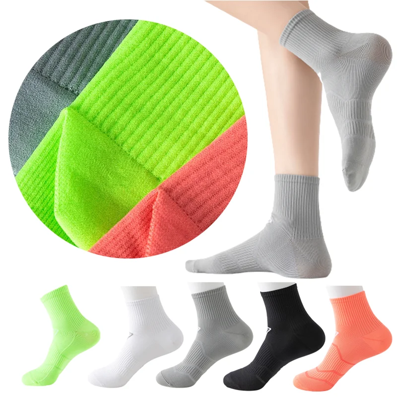 YUPAO Professional Men's Wmen Sports Socks Running Marathon Training Socks Breathable Quick Drying Socks