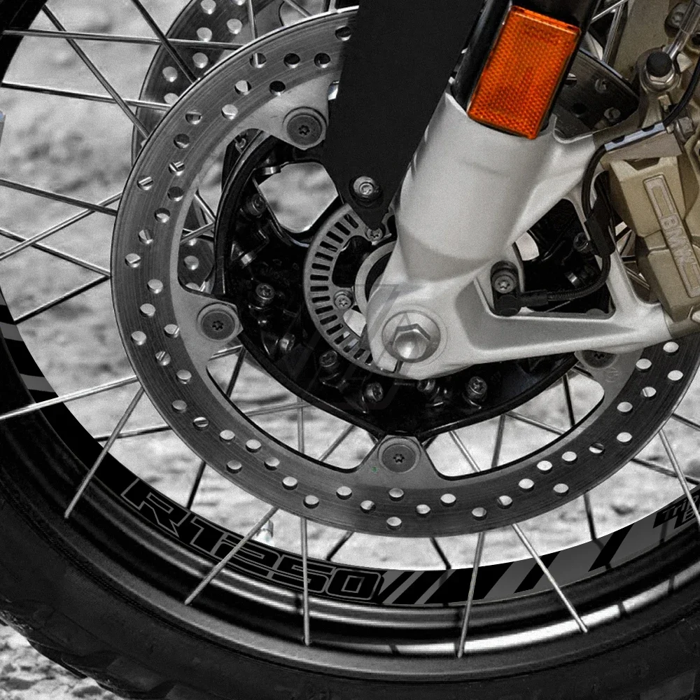 

Motorcycle Front/Rear Wheel Reflective Sticker For R1200GS R1250GS Adventure After 2006