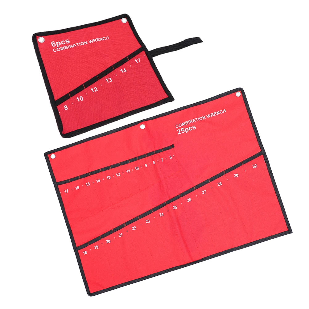 2 قطعة نشمر أداة حقيبة قماش وجع لفة المنظم الحقيبة ل الشدات المفكات كماشة السقاطات المقبس أدوات التخزين المدمج