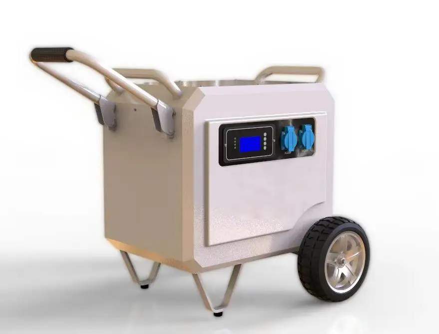 Generador de energía portátil integrado