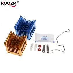 DIY Aluminium Northbridge Heatsink Cooler Motherboard Radiator For PC Computer Case South North Bridge Chipset Cooling
