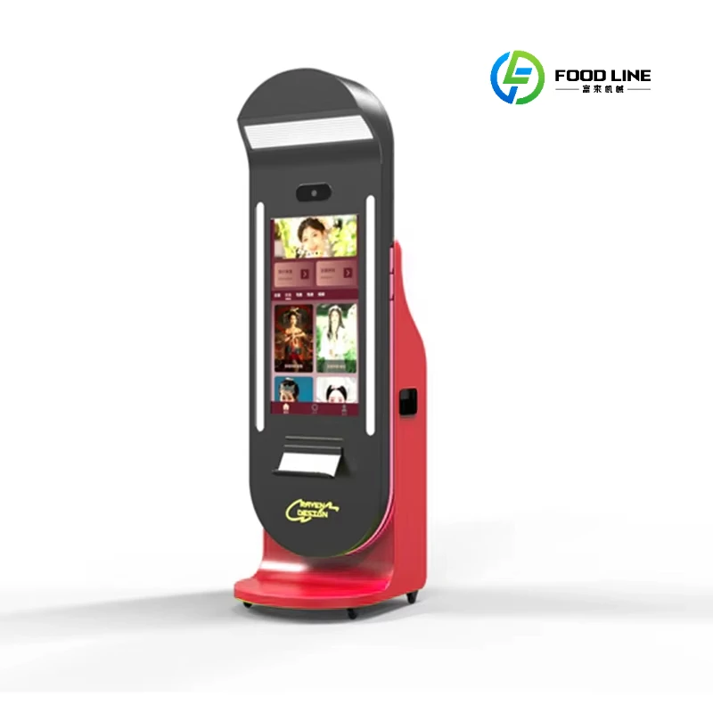Commercially Available Coin-operated Autonomous Cameras Metal Construction English Support Photo Booth Feature Customized