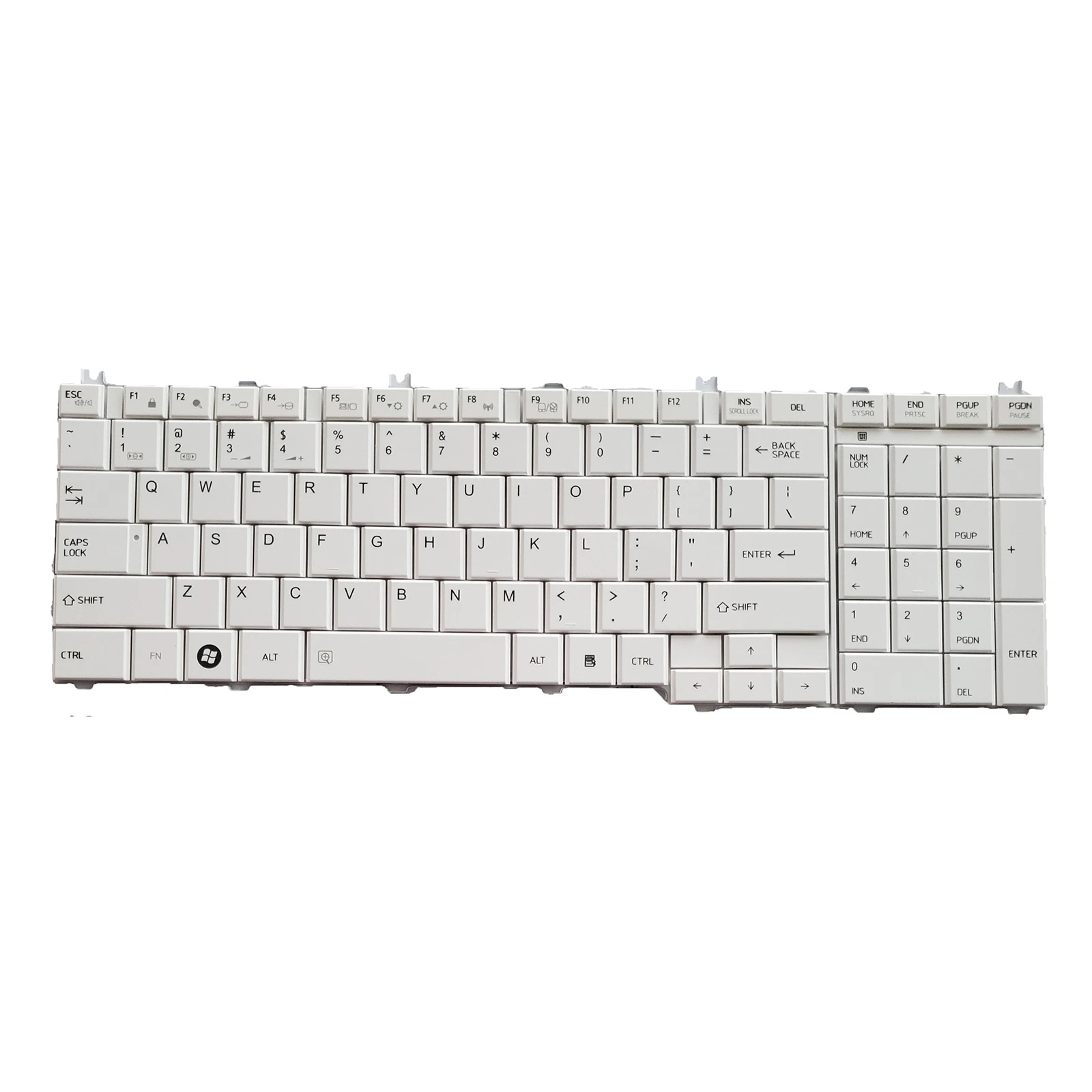 New US white Keyboard for Toshiba Satellite C650 C650D C655 C655D C660 C660D C665 C665D