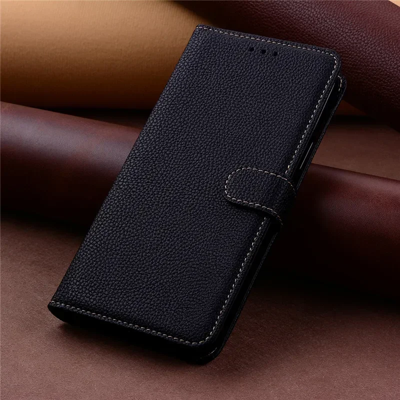 Matte Wallet Phone Case on For OPPO A3X A3 Pro A40 A40m A60 4G A80 A79 A18 A38 A58 A78 4G A98 5G Magnetic Flip Cover Coque Funda