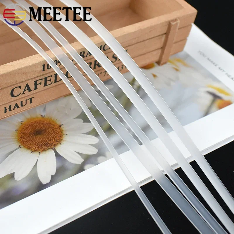 Clear Plastic Webbing for Corset Support