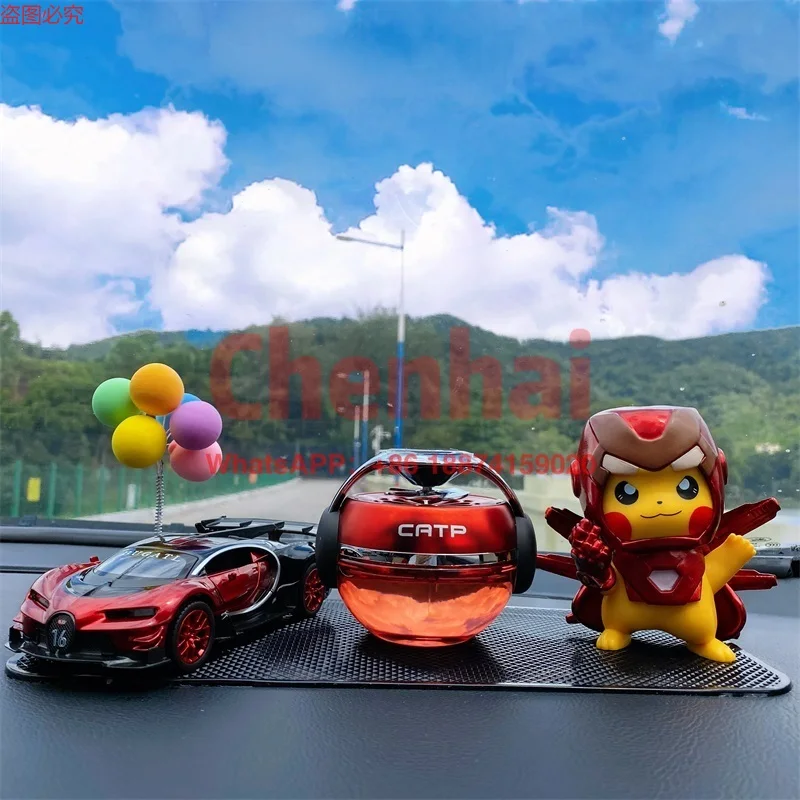 2024  car accessories and decorations, popular center console, high-end interior, rotating solar energy, car decoration  cartoon