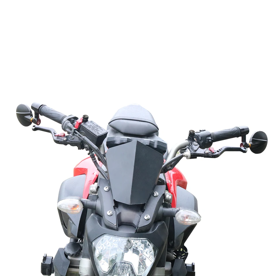 服二輪品 バーエンドミラー+ハンドルブレース ヤマハ用ハンドルバーエンドミラー,MT-07, MT-09,mt10,fZ1,fzs1000