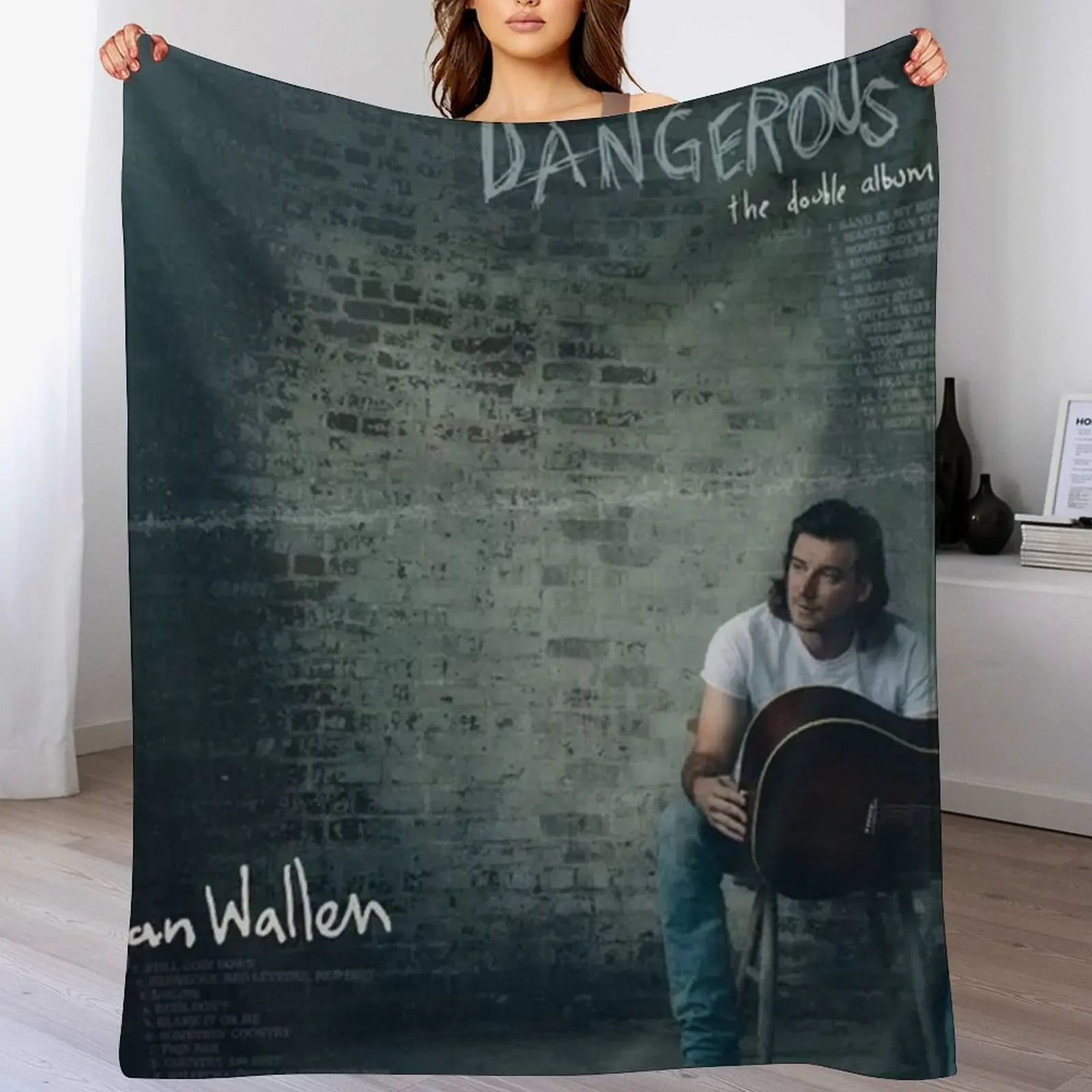 D A N G E R O U S Throw Blanket Machine Washable Soft Warm Blanket