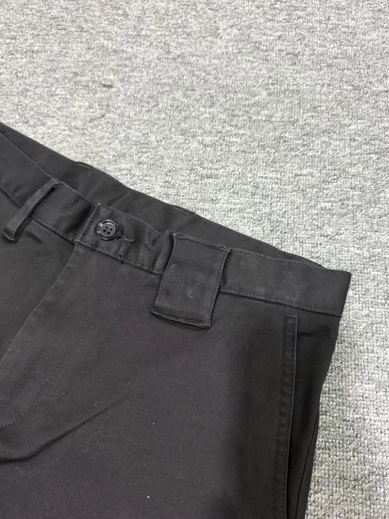 

Thick Twill Cotton Silk Blend Workwear Fabric Casual Pants Western Trousers Long Pants Cool Style Business Gentleman Youth