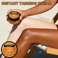 Crème Bronzante Visage et Corps Longue Durée – Autobronzant Naturel Nourrissant et Protecteur Contre les Rayons UV 1