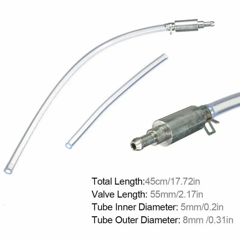 Carro hidráulica embreagem freio sangrador mangueira, sangrando ferramenta, kit adaptador de substituição, 1-Way válvula tubo, auto acessórios