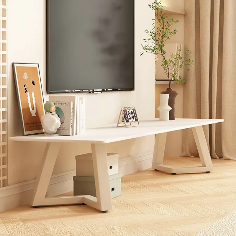 Supporti TV di lusso bianchi Film Altoparlante Centro Designer nordico Tavolo TV unico e alla moda Mobili moderni in stile cinese
