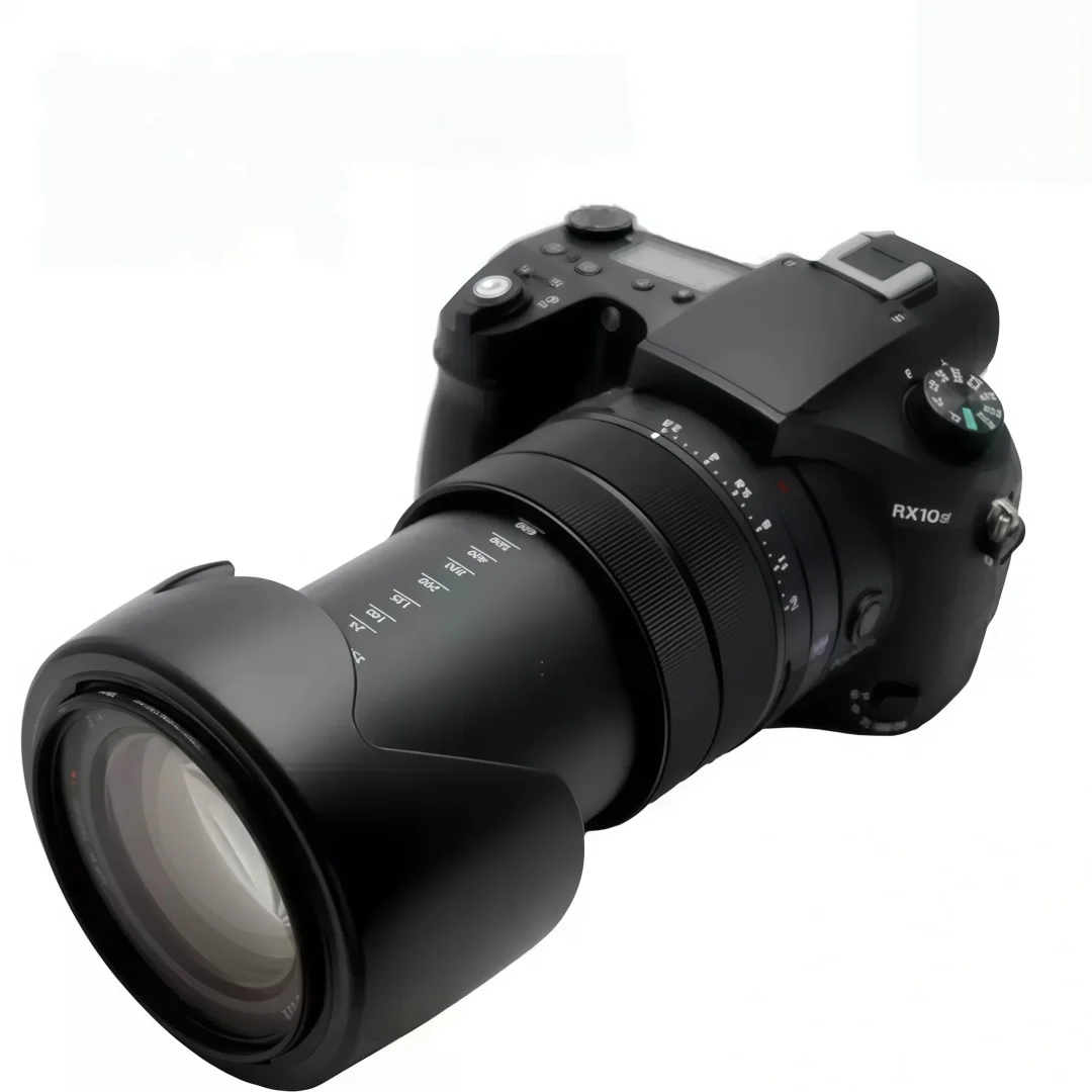 New Lens Hood 72mm Replacement for Sony DSC-RX10M3 RX10M4 RX10III RX10IV Black Card Camera