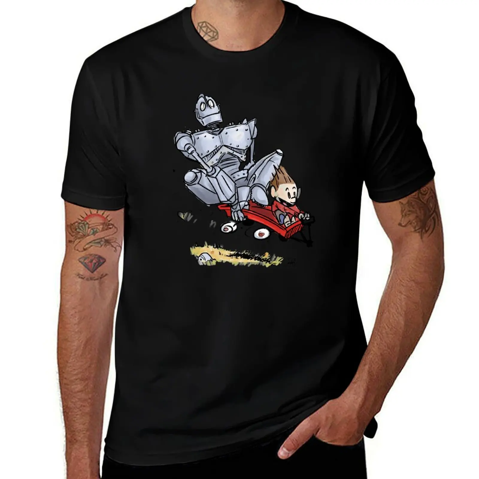 Iron Giant T-Shirt Comfortable Work Wear Tee T-Shirt