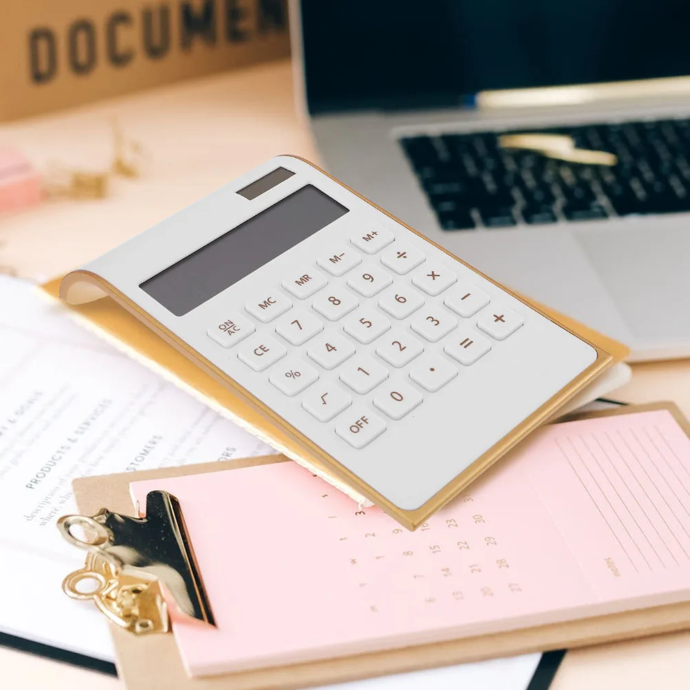 

Solar Calculators Ultra Thin Portable Student Desk Office Supplies Basic Travel School Scientific Practical