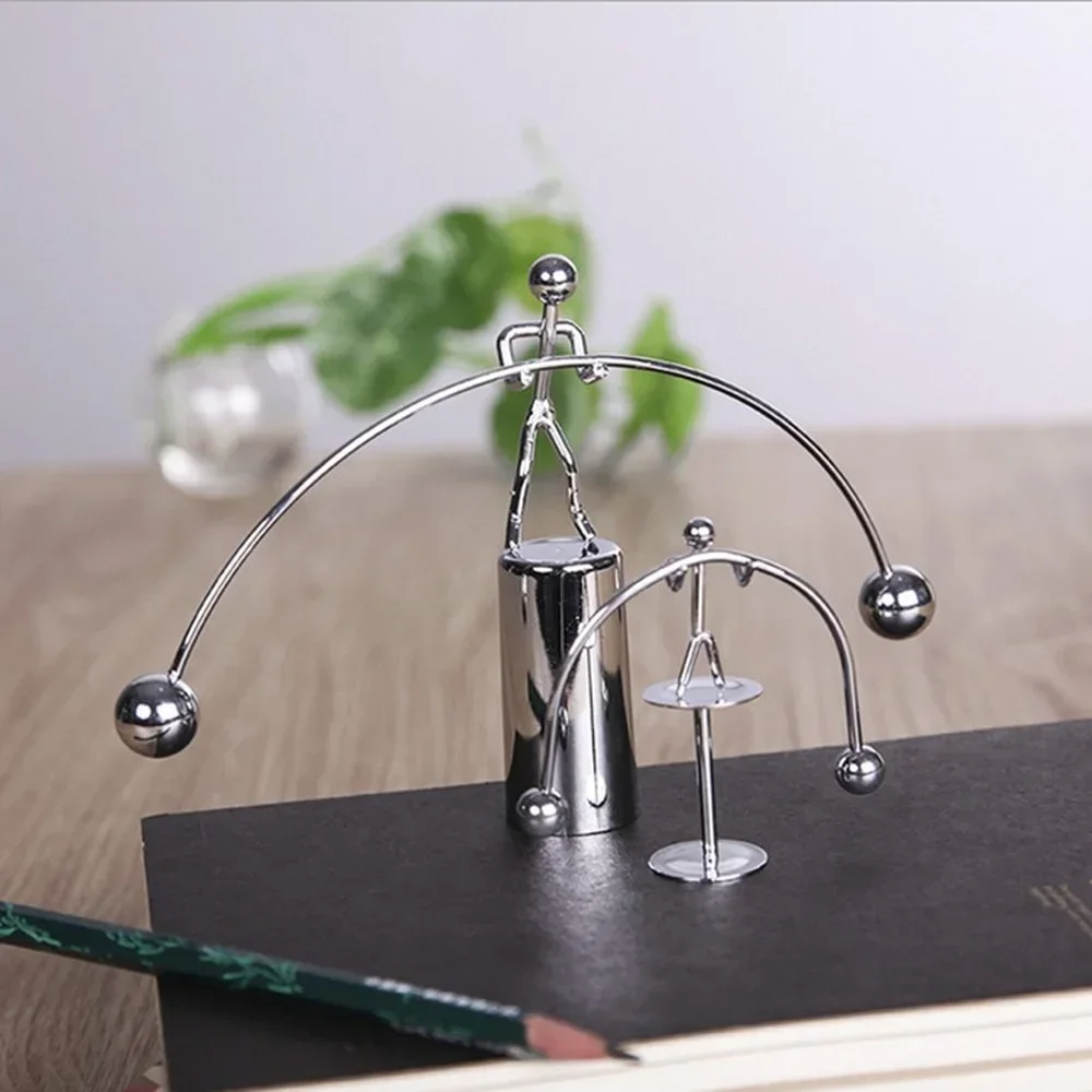 

Antistress Newton Pendulum Steel Balance Ball Kids ToysPhysics Science Games Desk Juguete Educational Toy for Children Adults JL