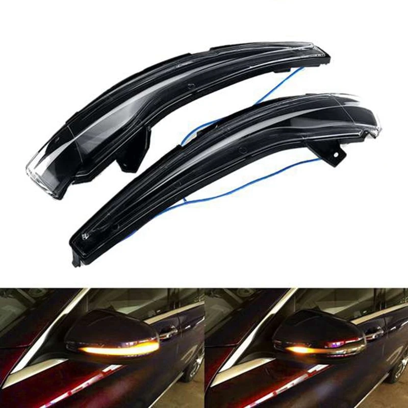 Para Mercedes Benz Clase C W205 E W213 S W222 W217 intermitente dinámico luz indicadora de espejo lateral secuencial