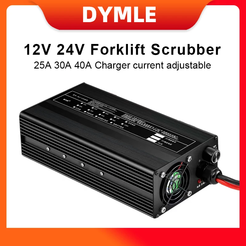 

Lithium Battery Charger 12V 24V 4S 8S 7S 40A 30A 25A 14.6V 29.2V 12.6V RV Forklift Car Scrubber Li-ion Lifepo4 Acid Lead Charge